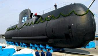 Una de les inversions dels grecs, els submarins alemanys.