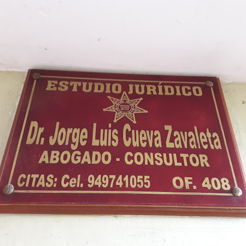 Opiniones de Dr. Jorge Luis Cueva Zavaleta en Trujillo - Abogado