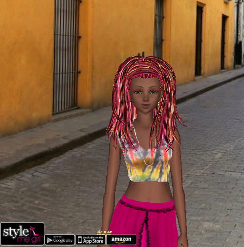 Style Me Girl Level 59 - L. Jayne - Caribbean Chic