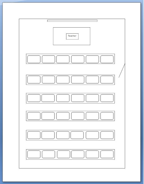 Tales of a Teacher: Computer Lab Seating Chart