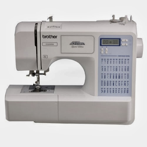 Brother Project Runway CS5055PRW Electric Sewing Machine - 87 Built-In Stitches - Automatic Threading