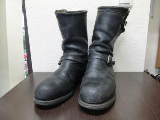 Chippewa【チぺワ】 革あて縫い修理加工 | 東山 Repair Garden