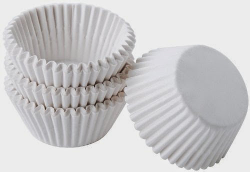  Mini Baking Cups: White, 100/Pkg. (Pack of 3) [Kitchen] [Misc.]