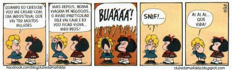 Clube da Mafalda:  Tirinha 723 