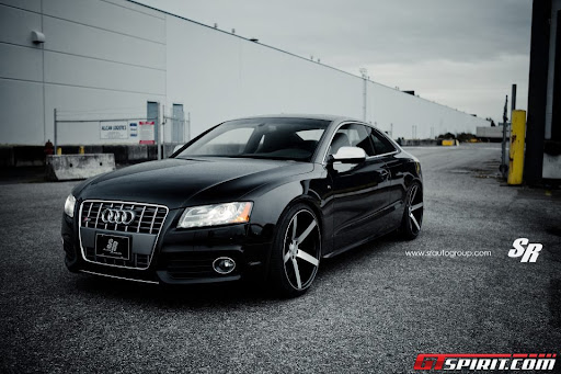 SR Auto Audi S5 with 20 Inch CV3 Vossen Wheels