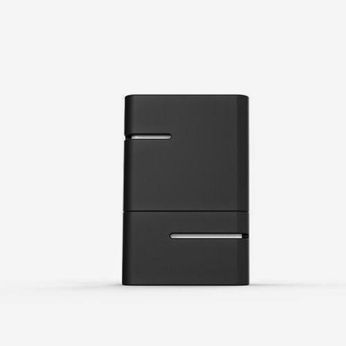  Leef Spark USB 2.0 32GB High-speed USB Flash Drive with Magnet Cap, LED, and PrimeGrade Memory (Black)