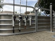 Rod Holder For Pontoon Boats