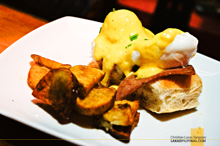 Egg Benedict (Php90.00) at Mandaluyong's Kanto Freestyle Breakfast