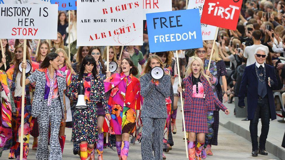 Fashion as protest (Credit: Getty)