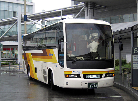 西鉄高速バス「さぬきエクスプレス福岡号」　3175　高松駅到着