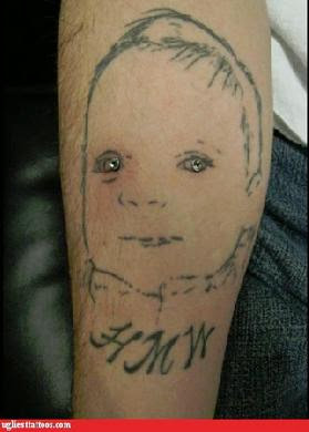 Bad, Ugly Tattoo Fails of Children