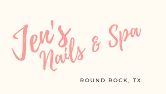 Jen's Nails & Spa logo
