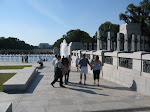 Here's a view of the relatively new WWII memorial
