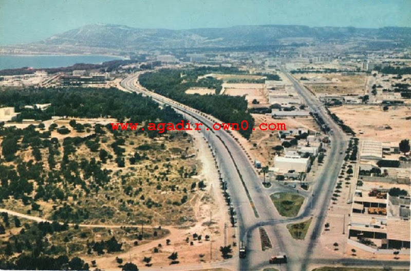 وسط المدينة بعد الزلزال 1960 باكادير Xfd