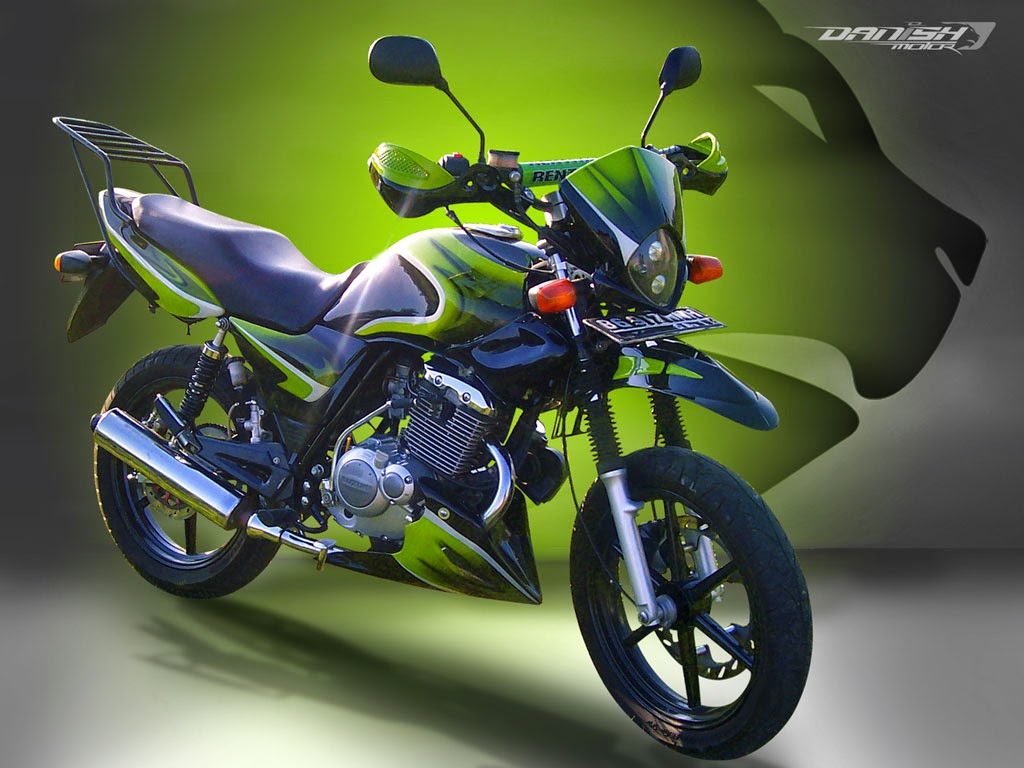 modifikasi motor suzuki thunder 125