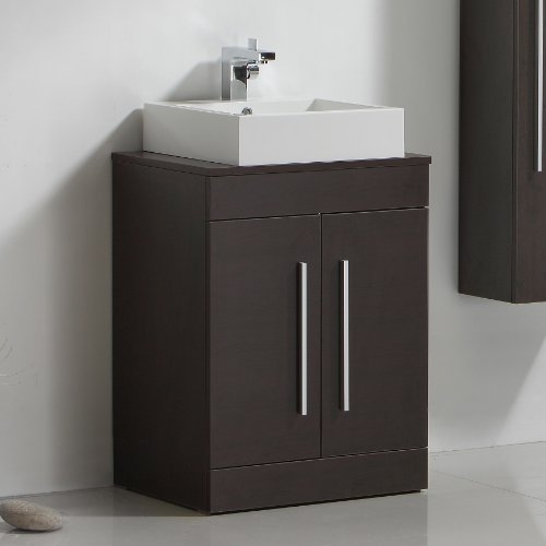 Colorado Wenge 600mm Counter Top Basin Door Unit - Floo