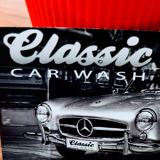 Classic Car Wash and Detailing Shop at Marriott Hotel logo