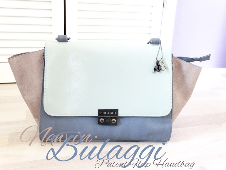 Bulaggi Patent Flap Handbag