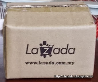 The Lazada Box In Which The Camera And Other Items Were Packed In