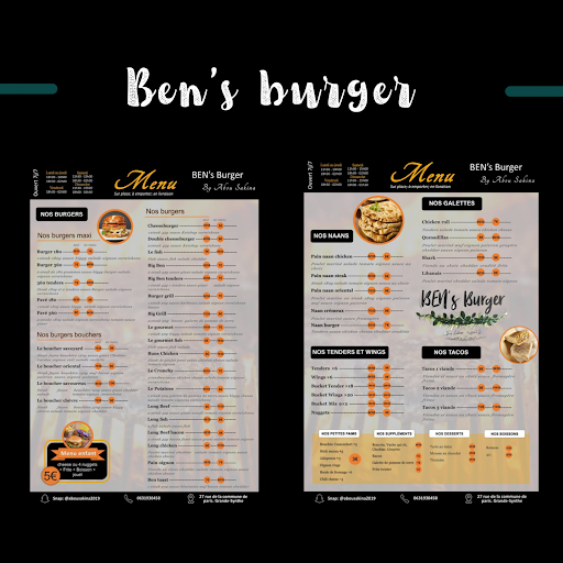 Ben’s burger logo