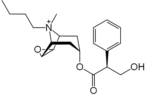 Structure Of Hyoscine Butylbromide