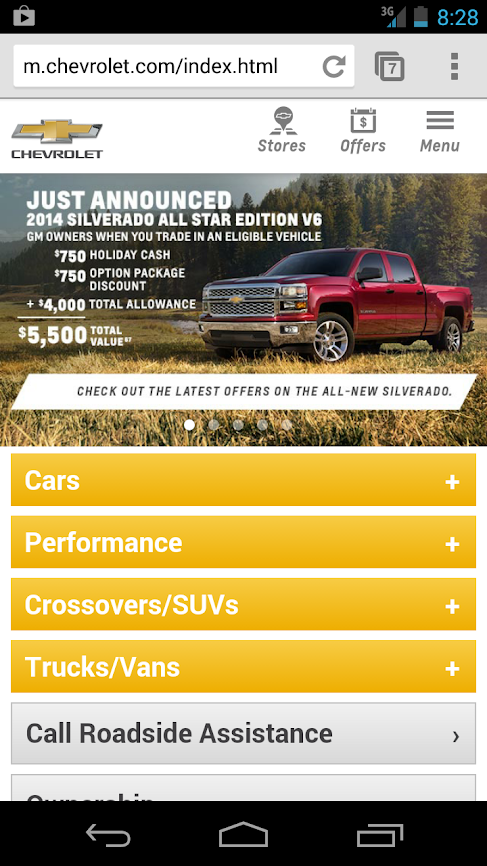 Current Chevy Silverado Rebates