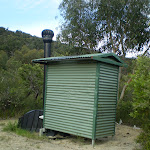 The dunny at Kingfisher pool campsite (37155)