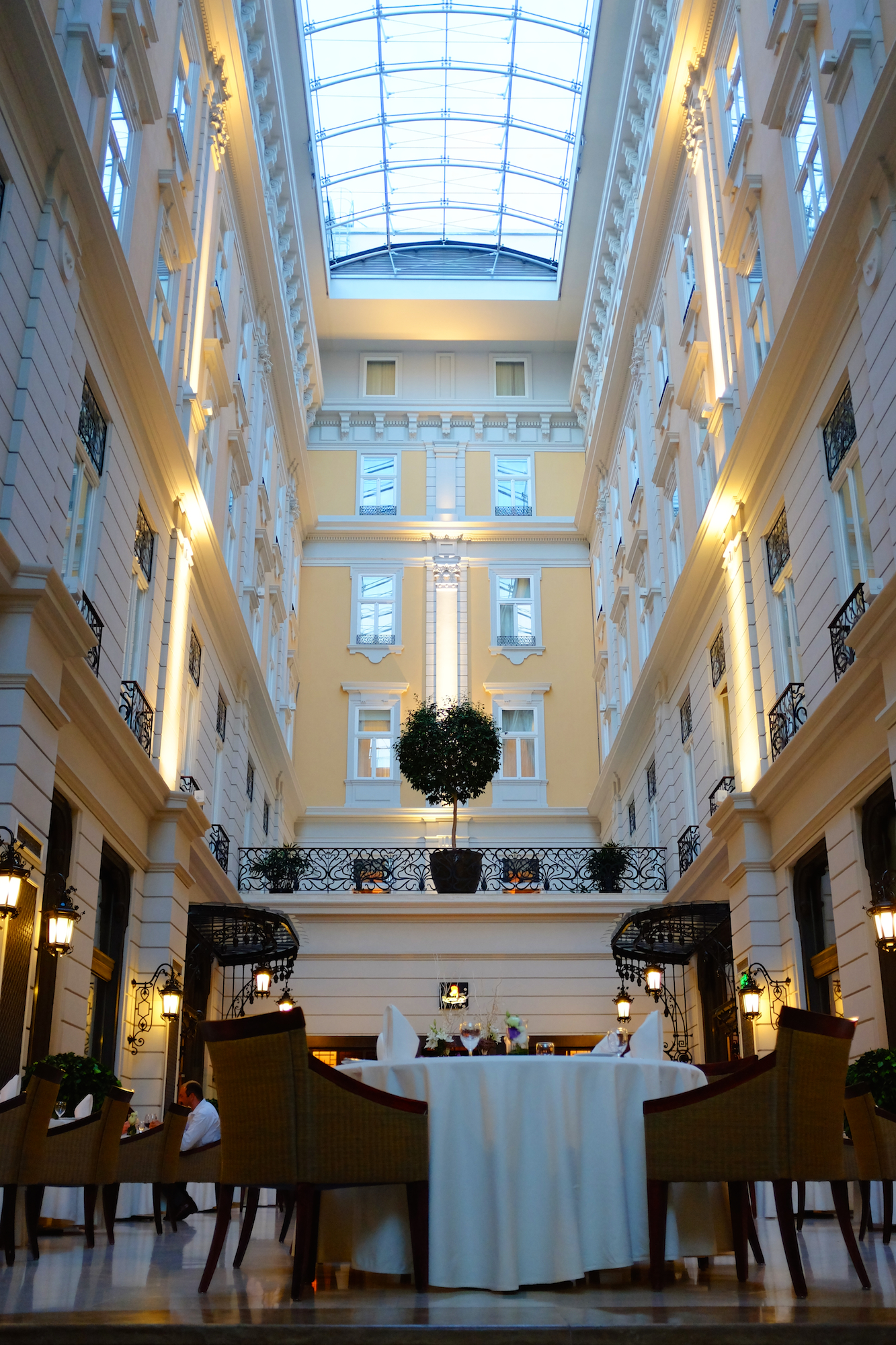 Weekend Dining at the Brasserie & Atrium in Budapest