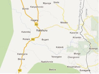 Territoire de Rutshuru au Nord-Kivu en République Démocratique du Congo