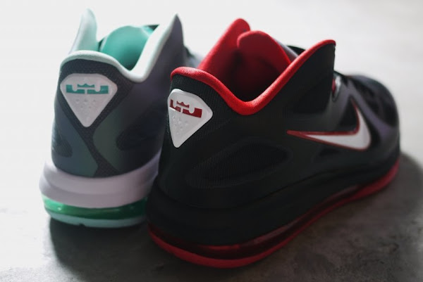 Upcoming Nike LeBron 9 Low 8211 Black  White  Red