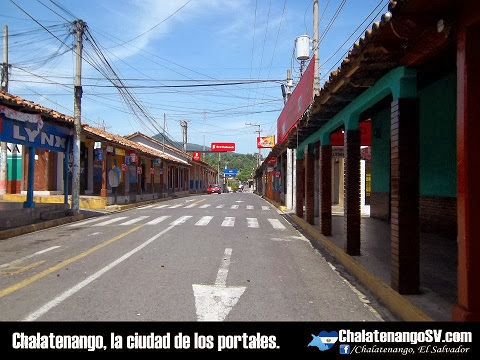 Chalatenango, la ciudad de los portales