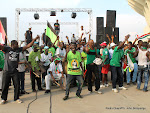 L’ambiance après l’exposition des dépouilles de trois joueurs du Daring Club Motema Pembe(DCMP)  le 03/04/2013 au stade de martyrs à Kinshasa. Radio Okapi/Ph. John Bompengo