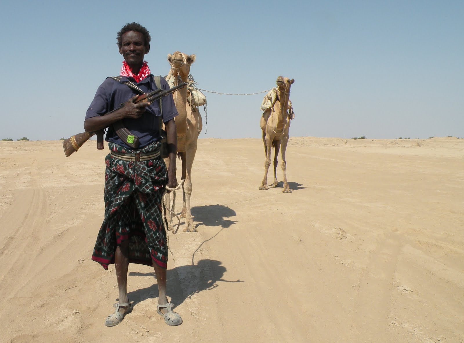 An Afar villager who helped us when our Jeep broke down.
