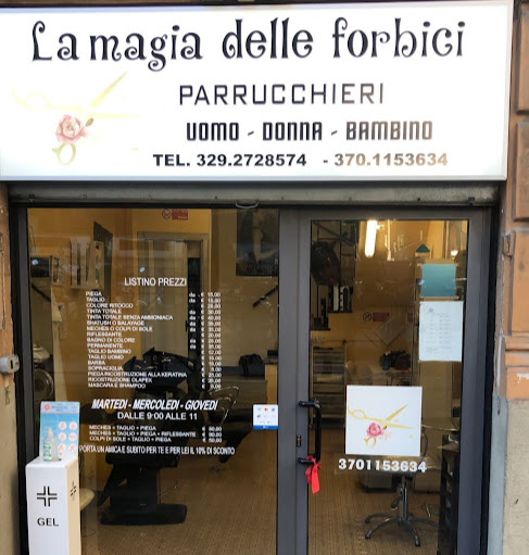 La magia delle forbici