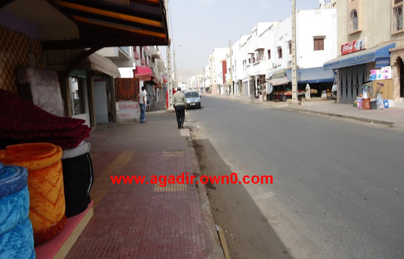 شارع عبد العزيز الماسي حي ليزاميكال بمدينة اكادير DSC02086