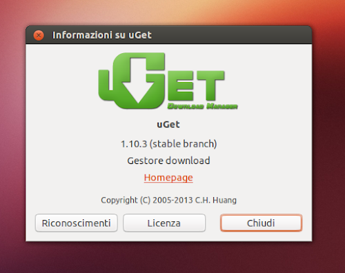 uGet - info