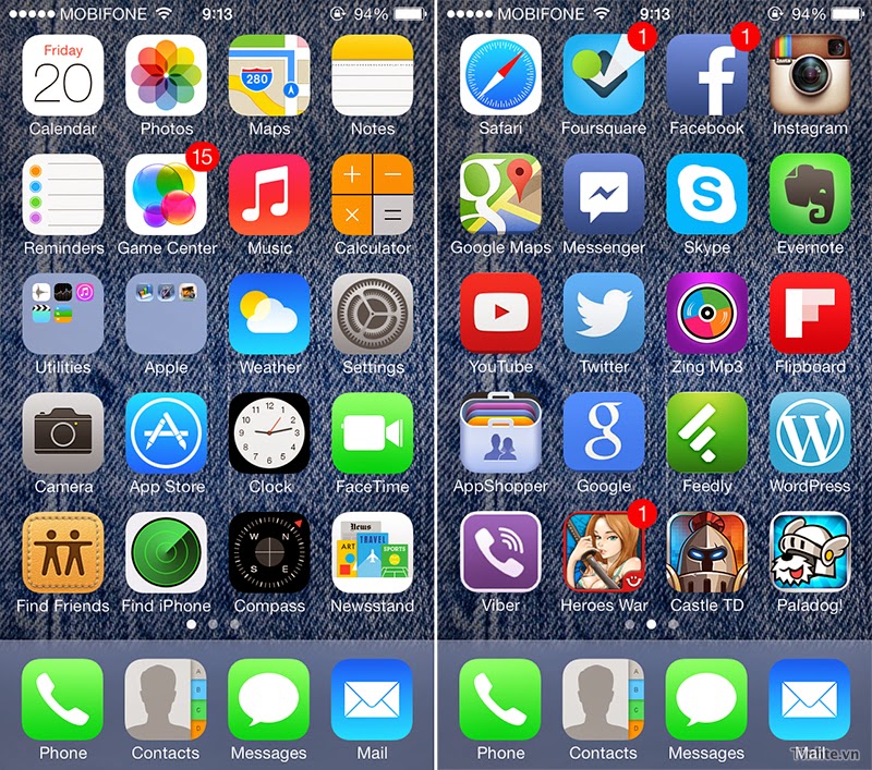 homescreen.