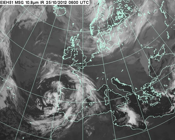 El temporal de lluvias entra en sus horas más activas