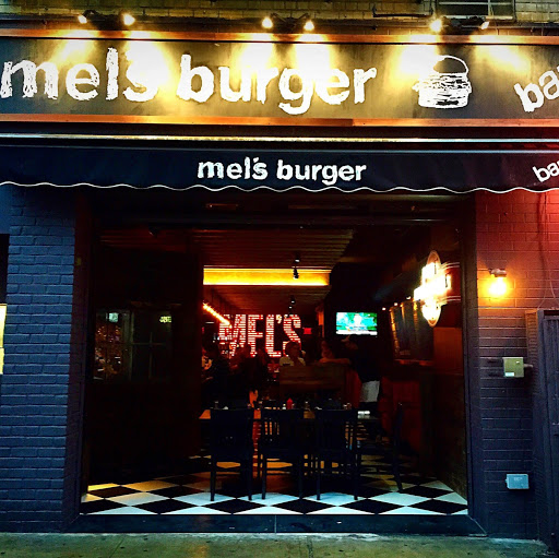Mel's Burger Bar logo