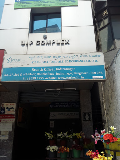 Star Health And Allied Insurance Co. Ltd., No 57, 3rd & 4th Floor, Near-Srinidhi Sagar, Double Road, Indira Nagar III Stage, Bangalore Urban, Bengaluru, Karnataka 560038, India, Insurance_Company, state KA