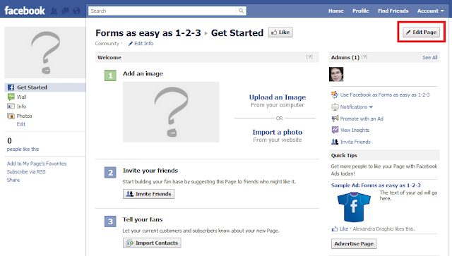 Contact Form on Facebook Contact Form on Facebook
