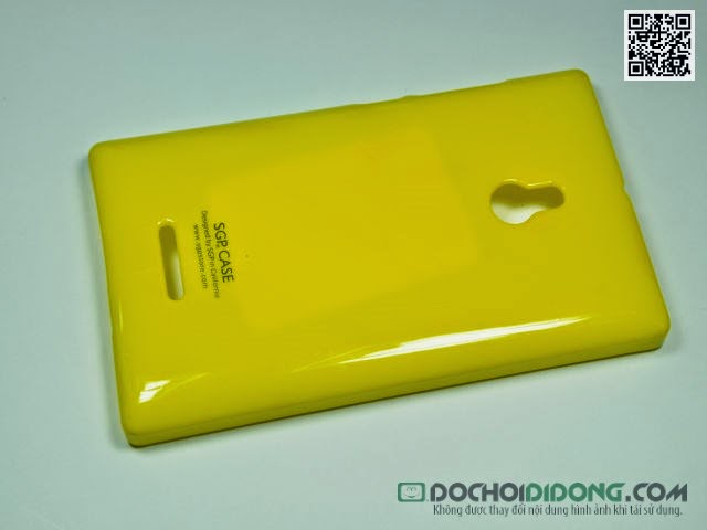 Ốp lưng Nokia XL cứng bóng vân sần