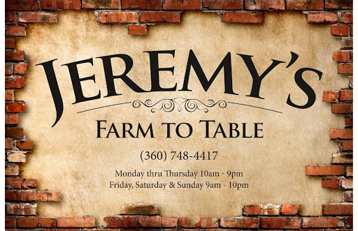 Jeremy's Farm to Table