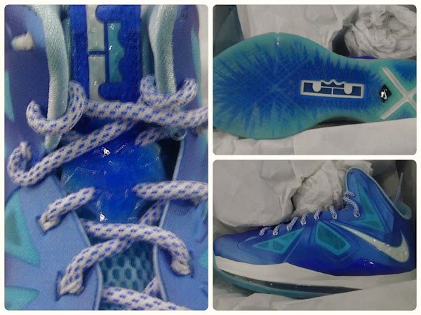 Nike LeBron X 8220Wind Chill8221 or 8220Blue Diamond8221