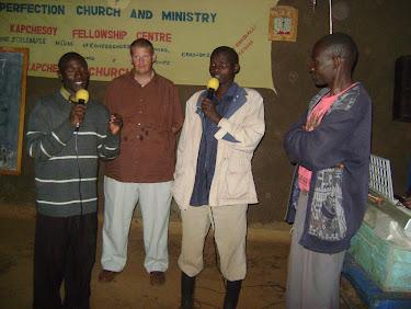 Ugandan man coming to faith in Christ