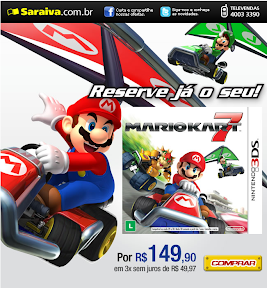 Pré-Venda (Aberta) Mario Kart 7 MK7