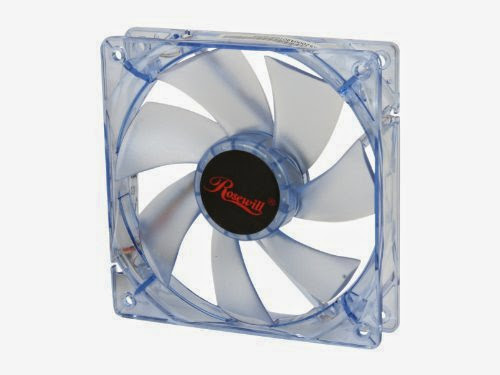  Rosewill RFA-120-BL 120mm 4 Blue LED Case Fan