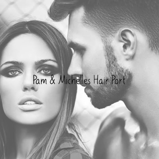 Pam & Michelles Hair Port logo