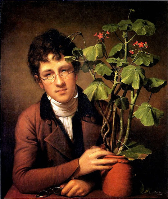 Rembrandt Peale - Rubens Peale with a Geranium, 1801