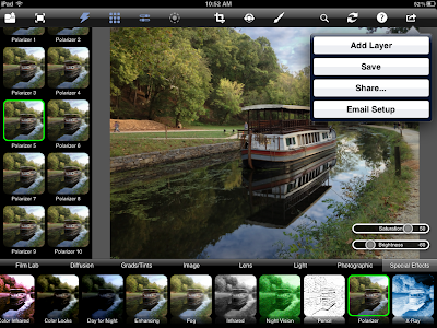 polarizer effect screen shot
